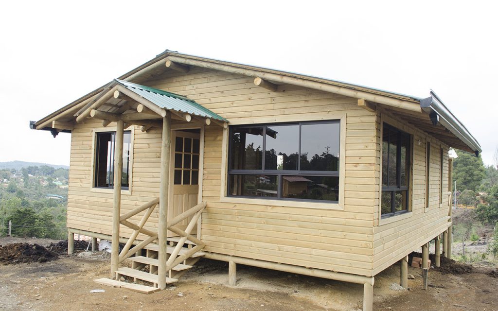 Casa en madera inmunizada